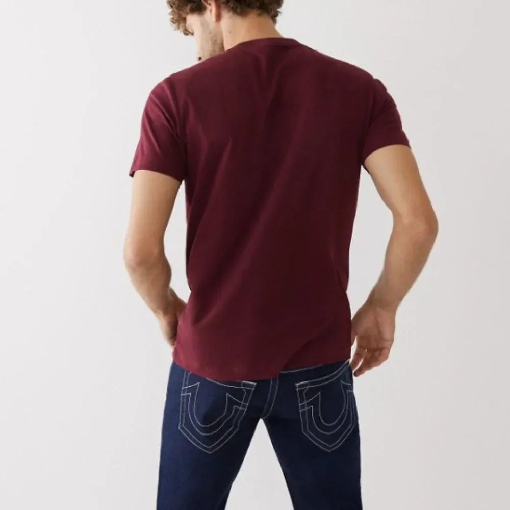 TRUE RELIGION Crystal Studded Logo Tee
